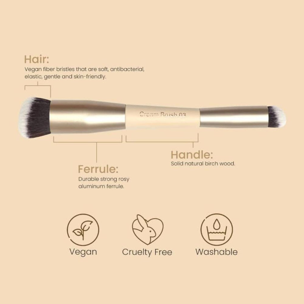 Milagro Beauty Dual End Cream Brush 03
