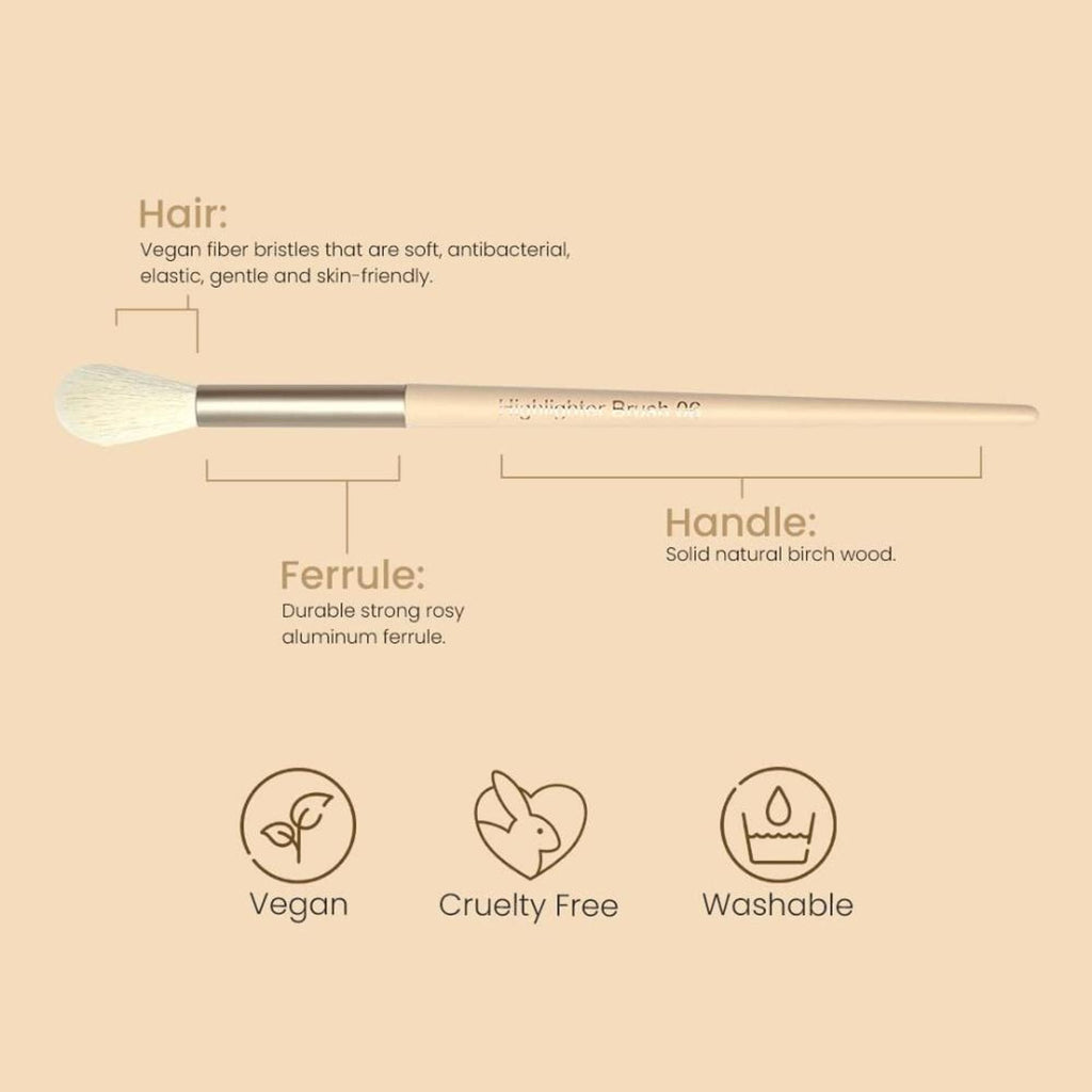 Milagro Beauty Highlighter Brush 06