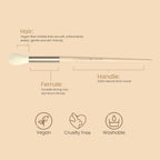 Milagro Beauty Highlighter Brush 06