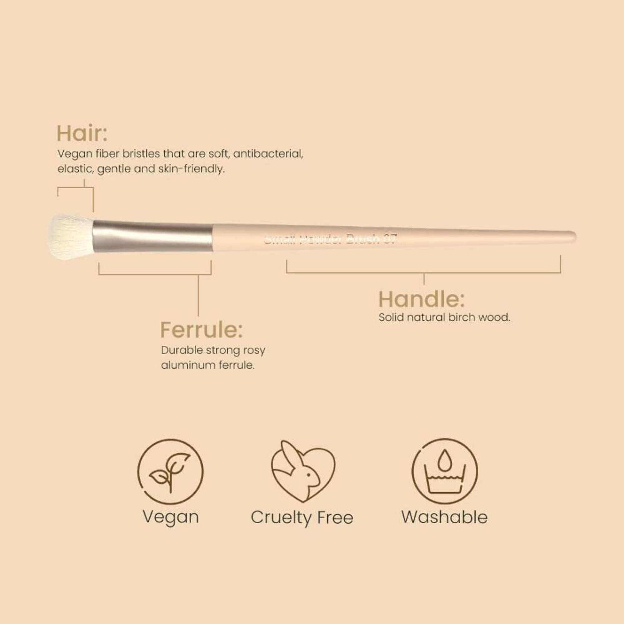 Milagro Beauty Small Powder Brush 07