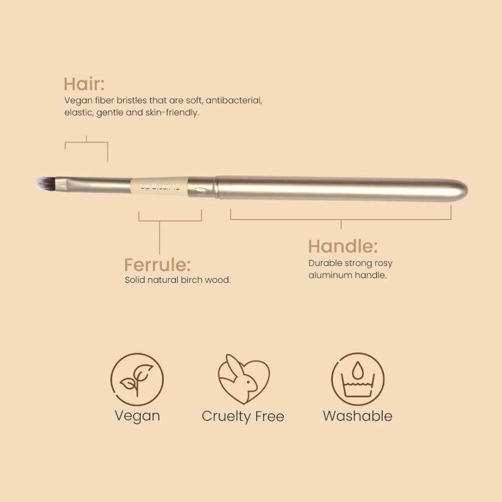 Milagro Beauty Lip Brush 12