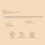 Milagro Beauty Eyeshadow Brush 51