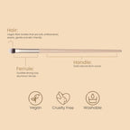 Milagro Beauty Eyeshadow Brush 52