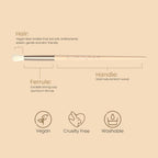 Milagro Beauty Round Blending Brush 57