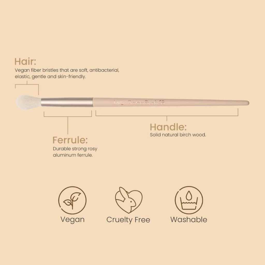 Milagro Beauty Large Crease Brush 59