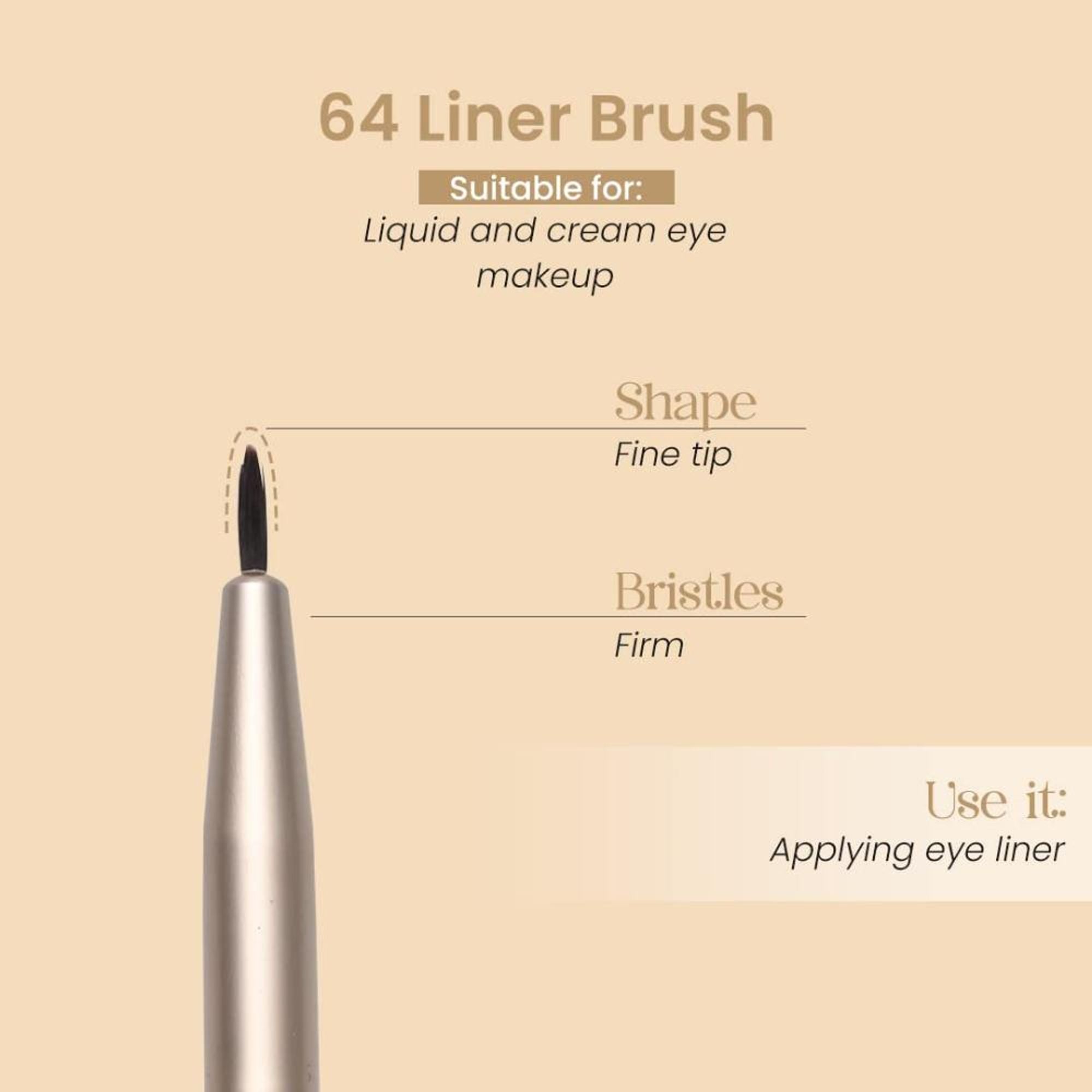 Milagro Beauty Liner Brush 64