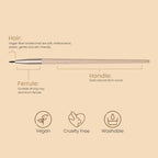 Milagro Beauty Liner Brush 64