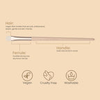 Milagro Beauty Cut Crease Brush 68 - Distacart