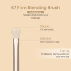 Milagro Beauty Firm Blending Brush 67
