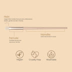 Milagro Beauty Firm Blending Brush 67