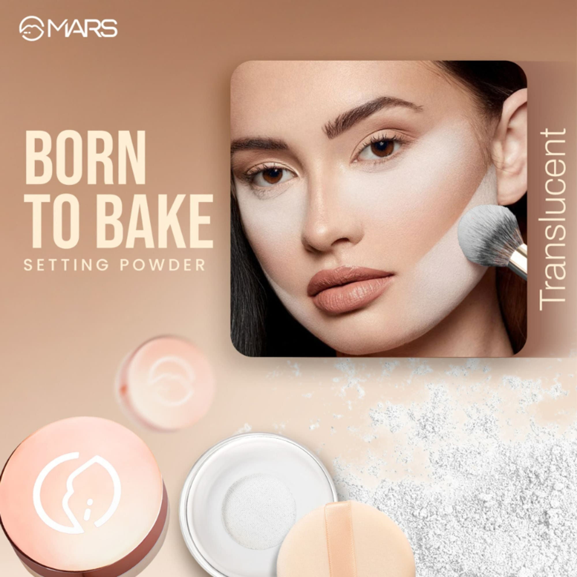 MARS Cosmetics Born To Bake Setting Loose Powder - Translucent