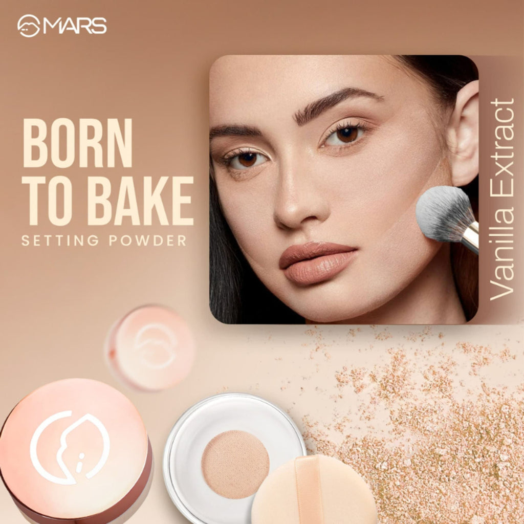 MARS Cosmetics Born To Bake Setting Loose Powder - Vanilla Extract
