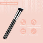 Miss Claire M45 - Angled Blending Brush - Chrome