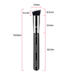 Miss Claire M45 - Angled Blending Brush - Chrome