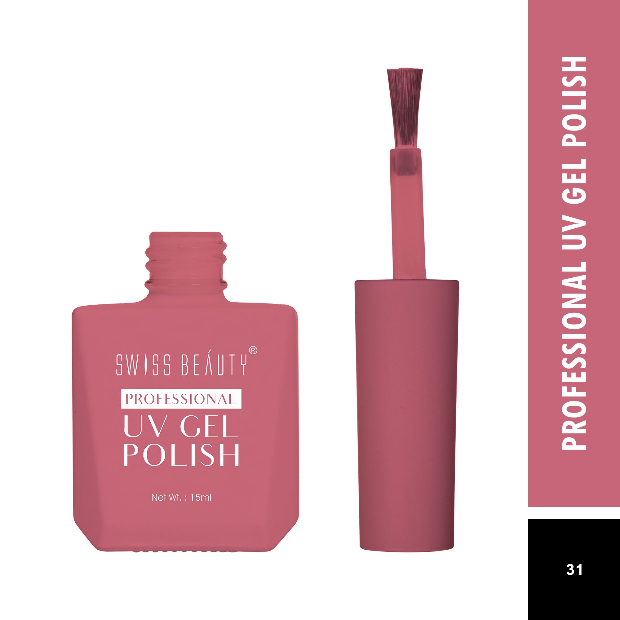 Swiss Beauty Professional UV Gel Nail Polish - Shade-31 - Distacart