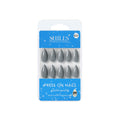 shills professional reusable press on nails almond spn622