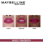 Maybelline New York Color Sensational Creamy Matte Lipstick / 638 Madly Magenta