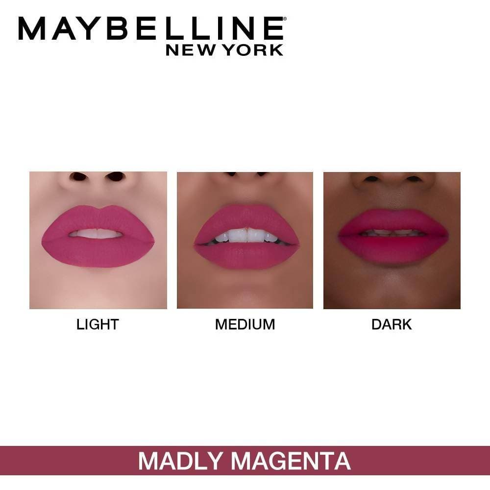 Maybelline New York Color Sensational Creamy Matte Lipstick / 638 Madly Magenta