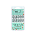 shills professional reusable press on nails oval spn537