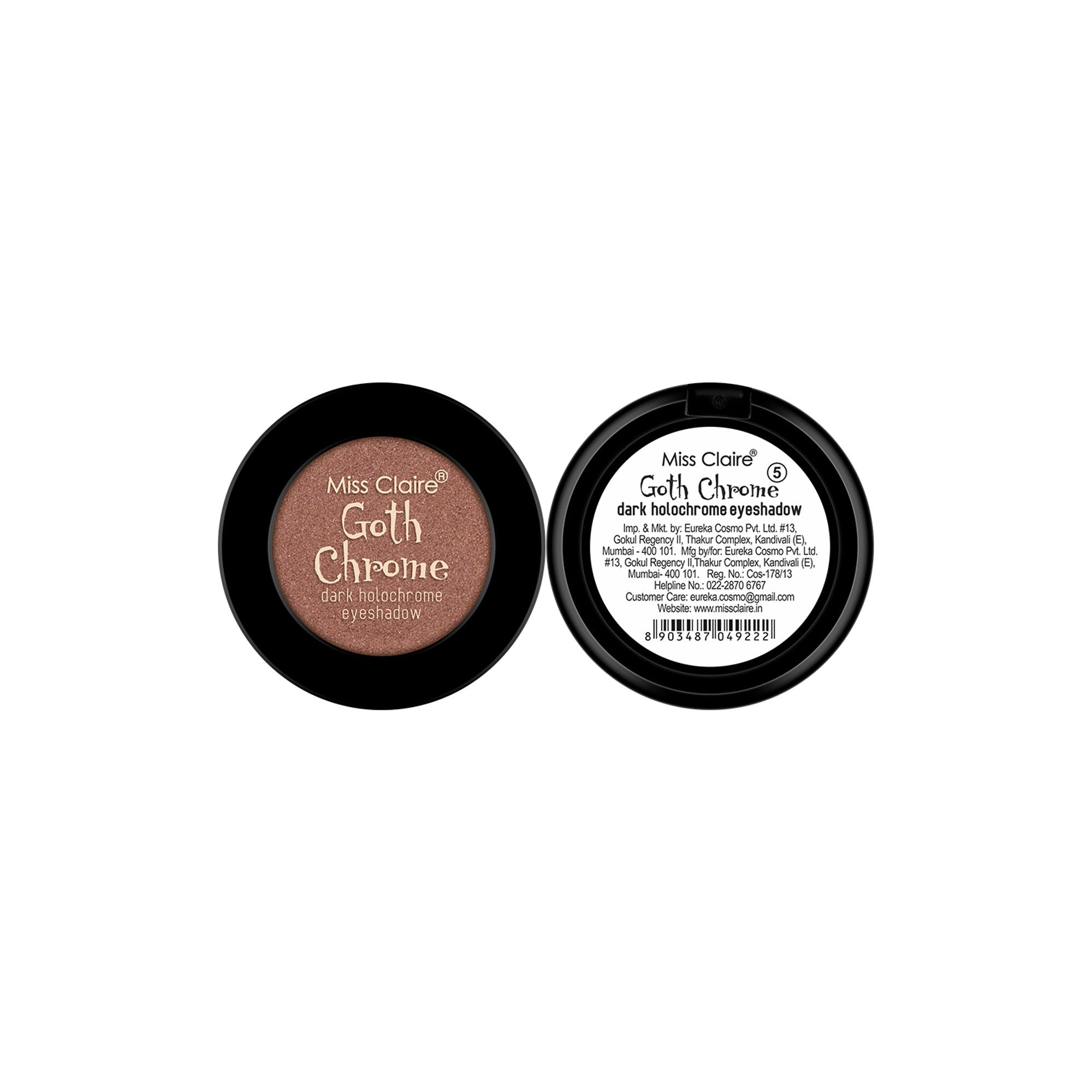 Miss Claire Goth Chrome Eyeshadow - 5 - Distacart