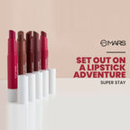 MARS Cosmetics Super Stay Lipstick - 26-Chestnut - Distacart