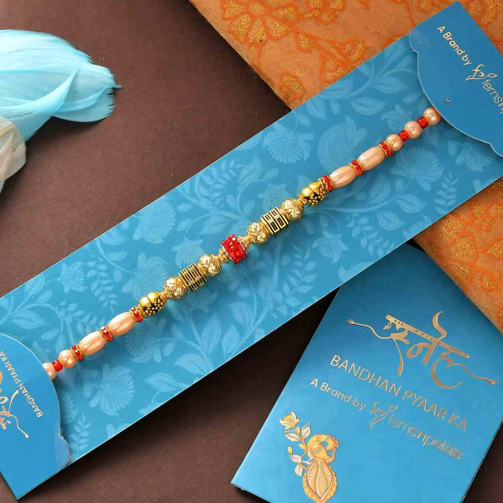 Beads Stones Rakhi