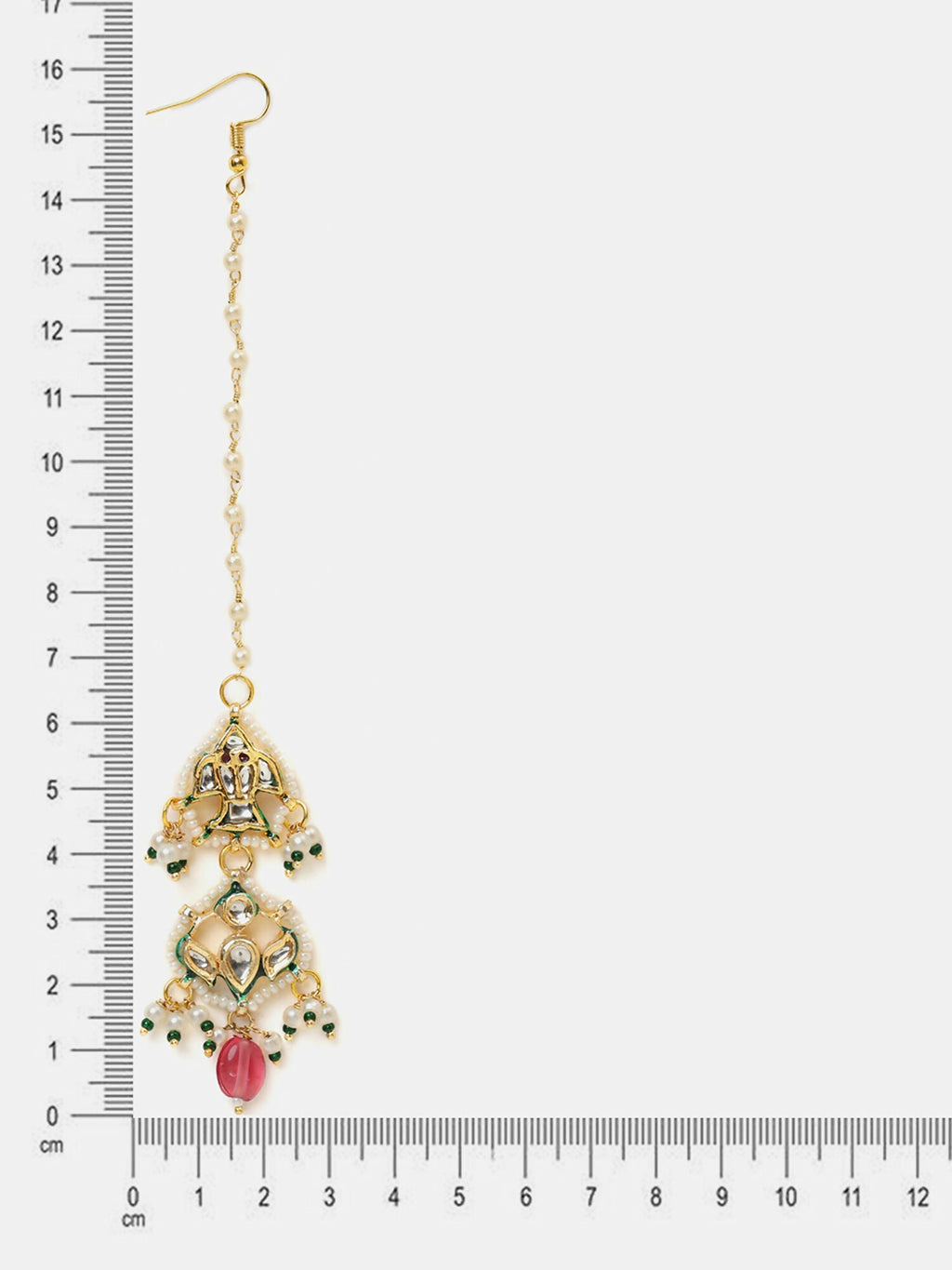 Ruby Raang Sindoor Maang Tikka - Distacart
