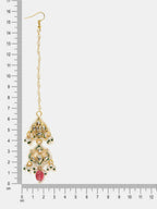 Ruby Raang Sindoor Maang Tikka - Distacart