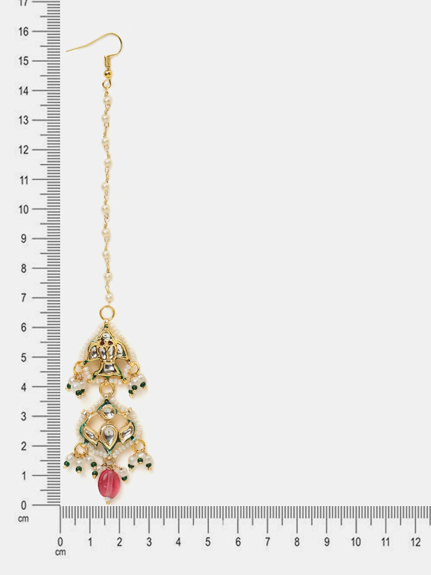 Ruby Raang Sindoor Maang Tikka - Distacart