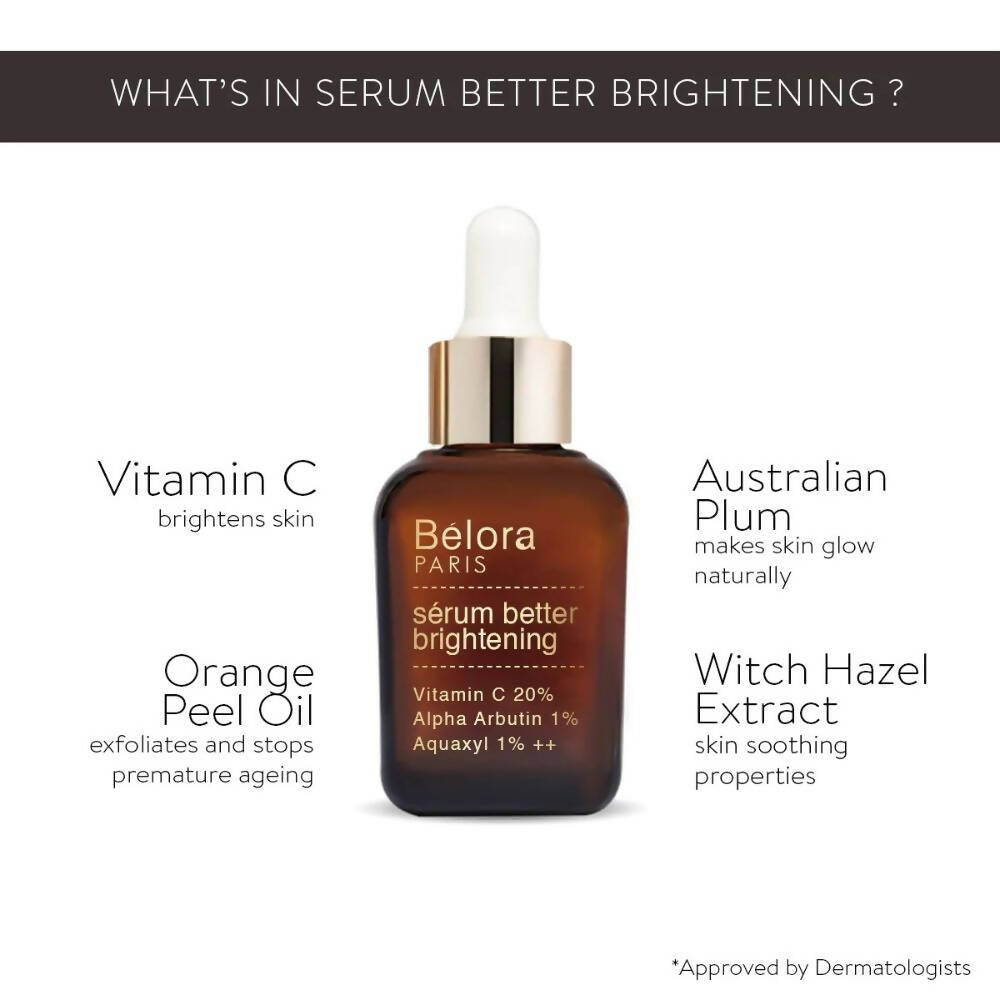 Belora Paris Better Brightening - 20% Vitamin C Serum