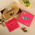Designer Rakhis and Ferrero Rocher Moments Box