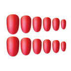 shills professional reusable press on nails oval spn663