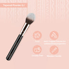 Miss Claire M39 - Tapered Powder (L) Brush - Rose Gold