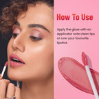 Swiss Beauty Shine & Plump Lipgloss - 1 Nude - Distacart