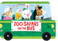 Dreamland Zoo Safari on the Bus- A Shaped Board book with Wheels : Children Picture Board Book - Distacart