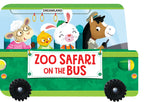 Dreamland Zoo Safari on the Bus- A Shaped Board book with Wheels : Children Picture Board Book - Distacart