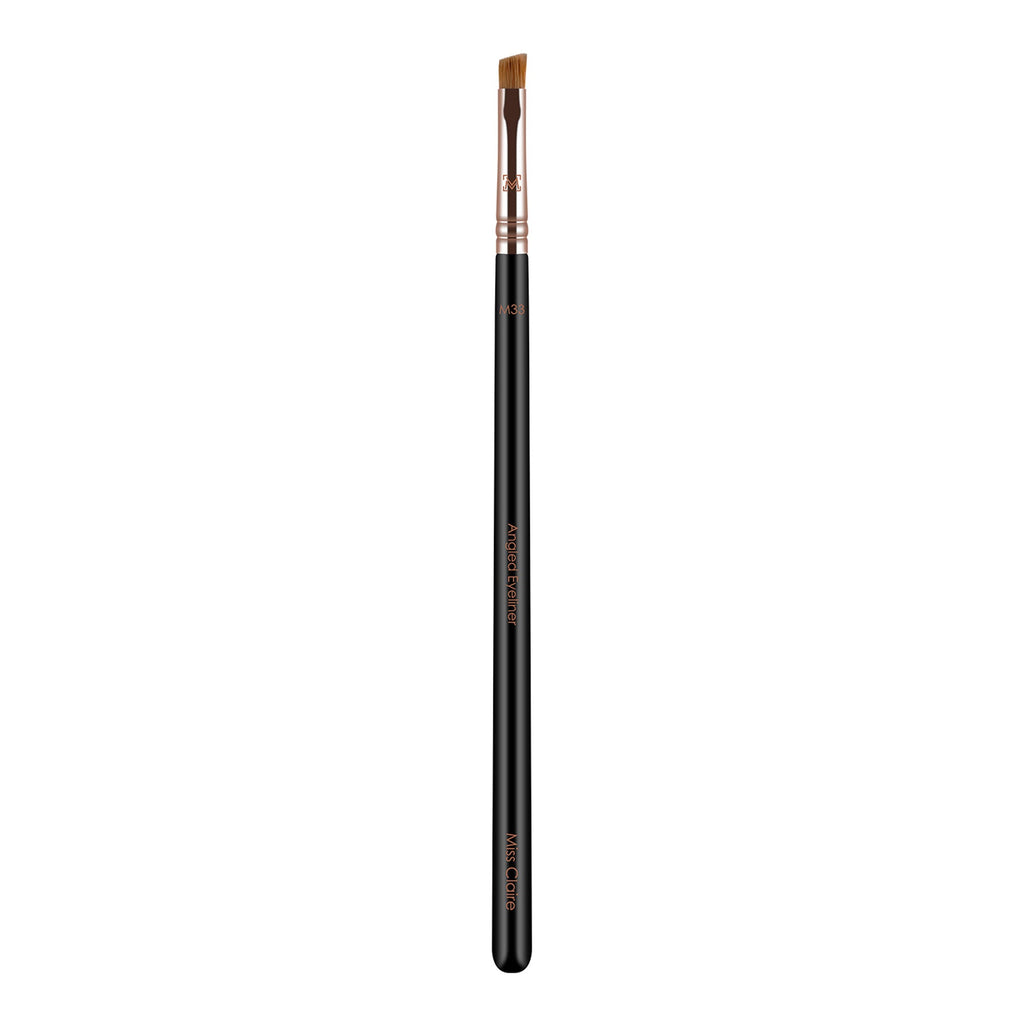 Miss Claire M33 - Angled Eyeliner Brush (S) - Rose Gold