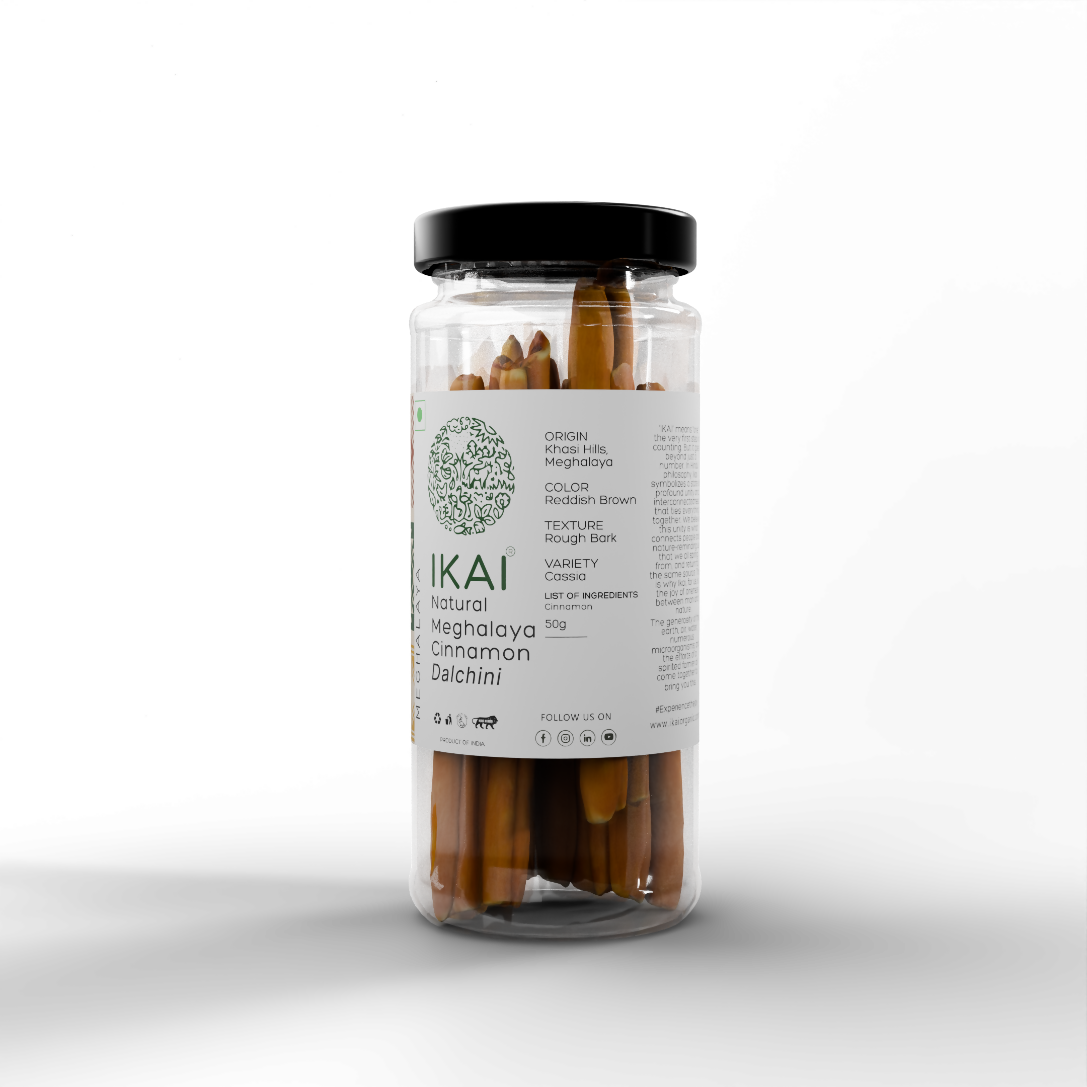 3 - Natural Meghalaya Cinnamon - 50g