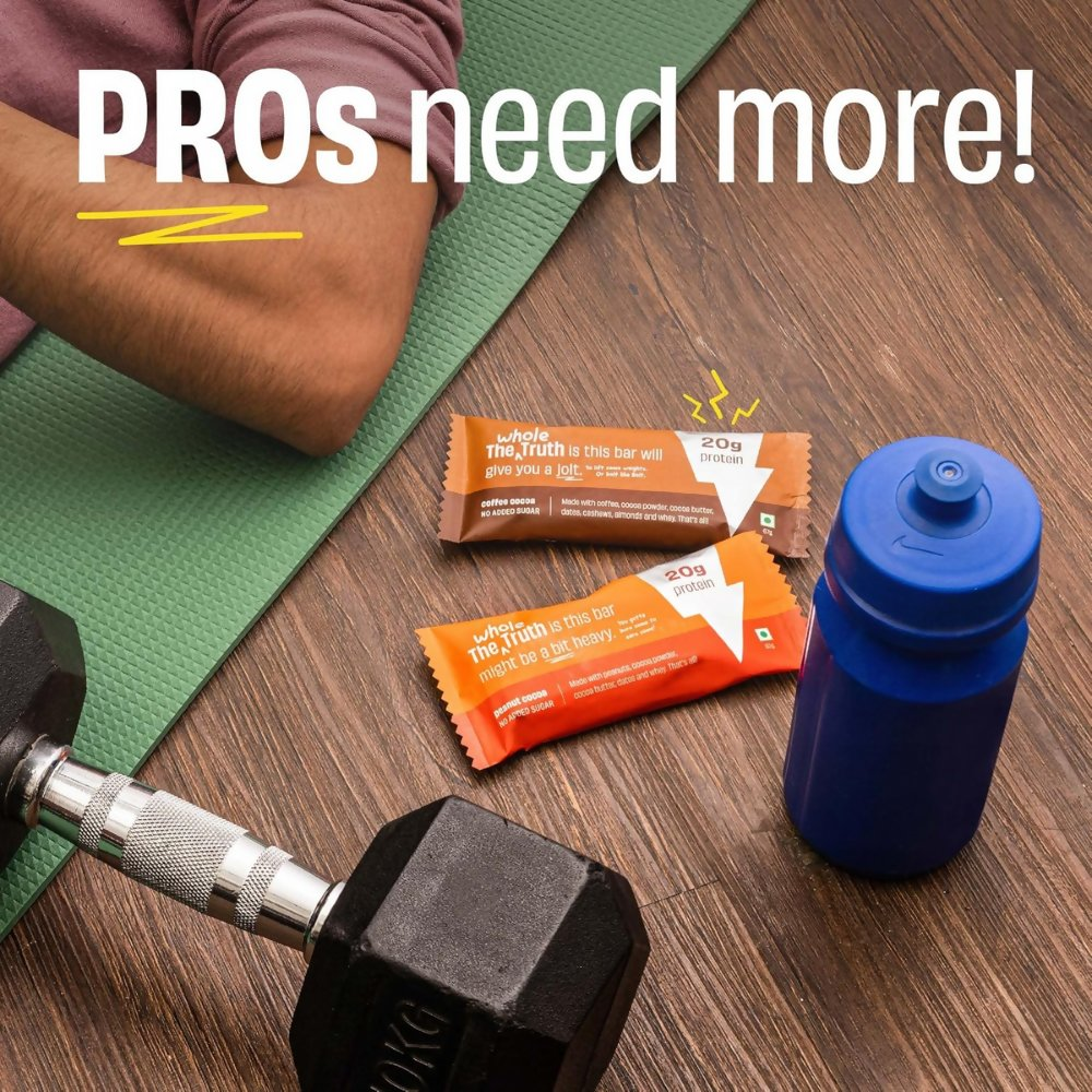 The Whole Truth High Protein Double Cocoa Protein Bar - Distacart
