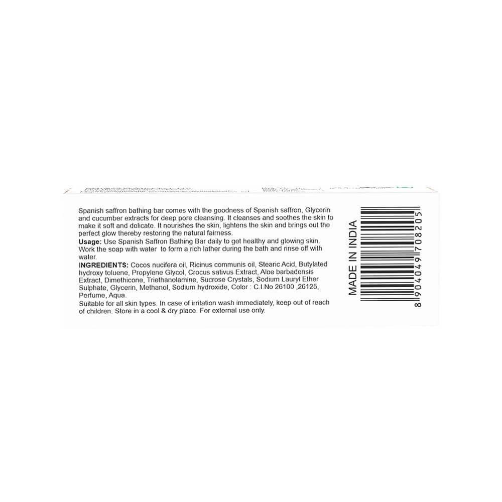 Nature's Essence Spanish Saffron Bathing Bar - Distacart