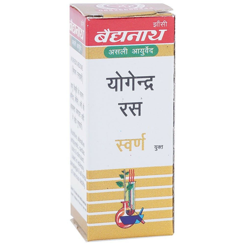 Baidyanath Jhansi Yogendra Ras with Gold - Distacart