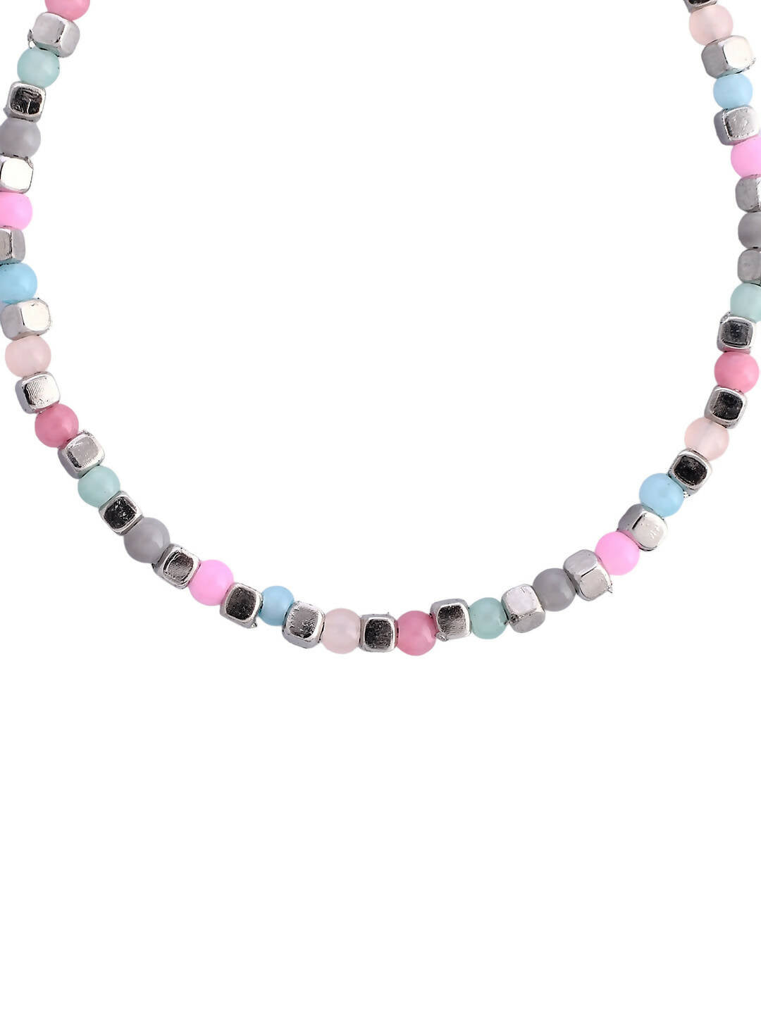 VOJ Women Multi Color stainless steel Anklet - Distacart