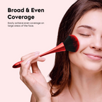 Gleva Ultimate Blend Makeup Brush - Red