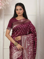 Shree Shyam Fashion Lichi Silk Green Saree - Distacart