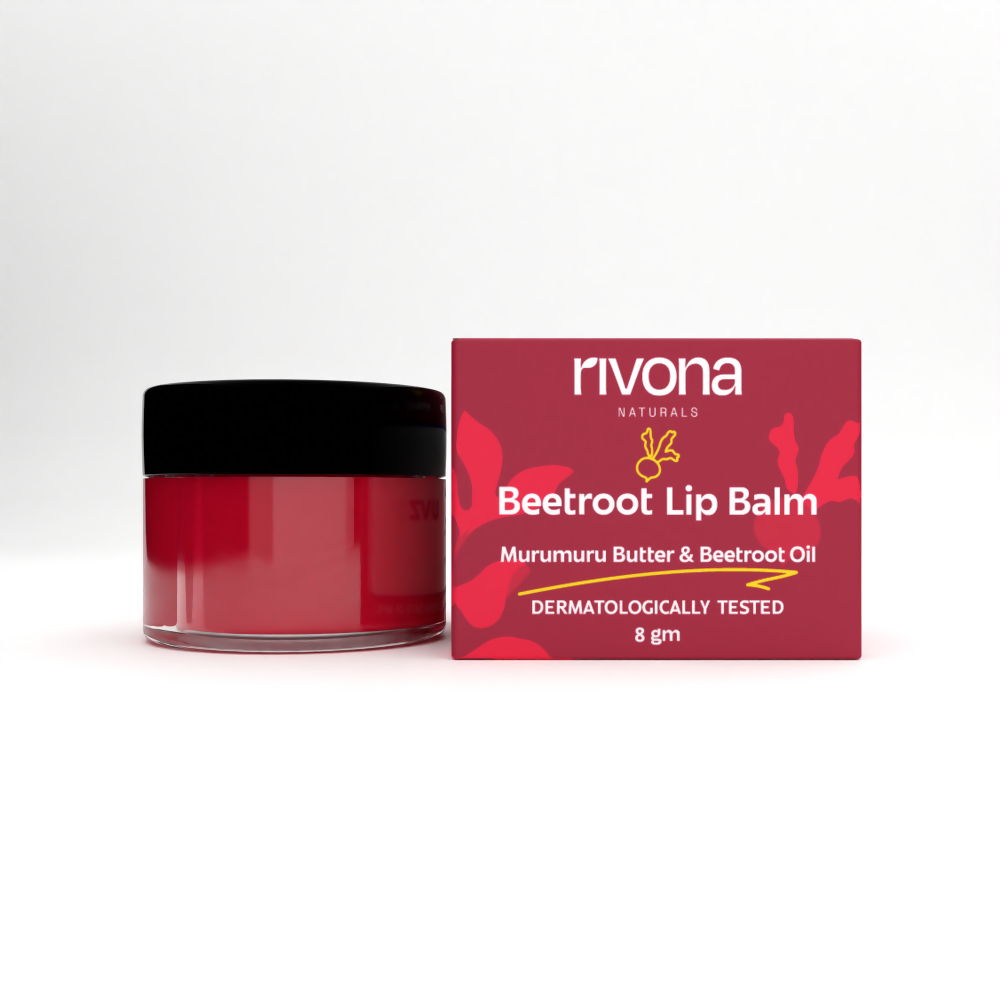 Rivona Naturals Beetroot Lip Balm - Distacart
