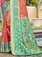 Shree Shyam Fashion Mustard Pochampally Silk Saree - Distacart