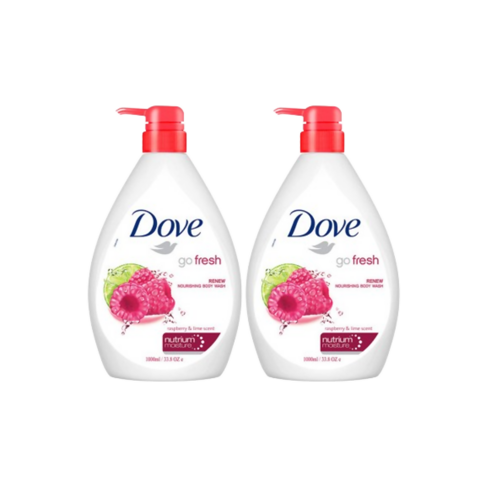 Dove Body Wash - Renew Raspberry & Lime Scent Nourishing