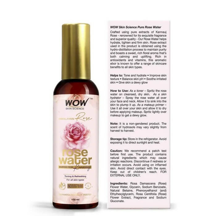 Wow Skin Science Himalayan Rose Water