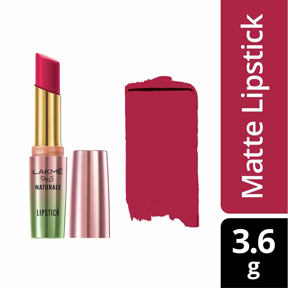 Lakme 9To5 Naturale Matte Lipstick - Blush Pink