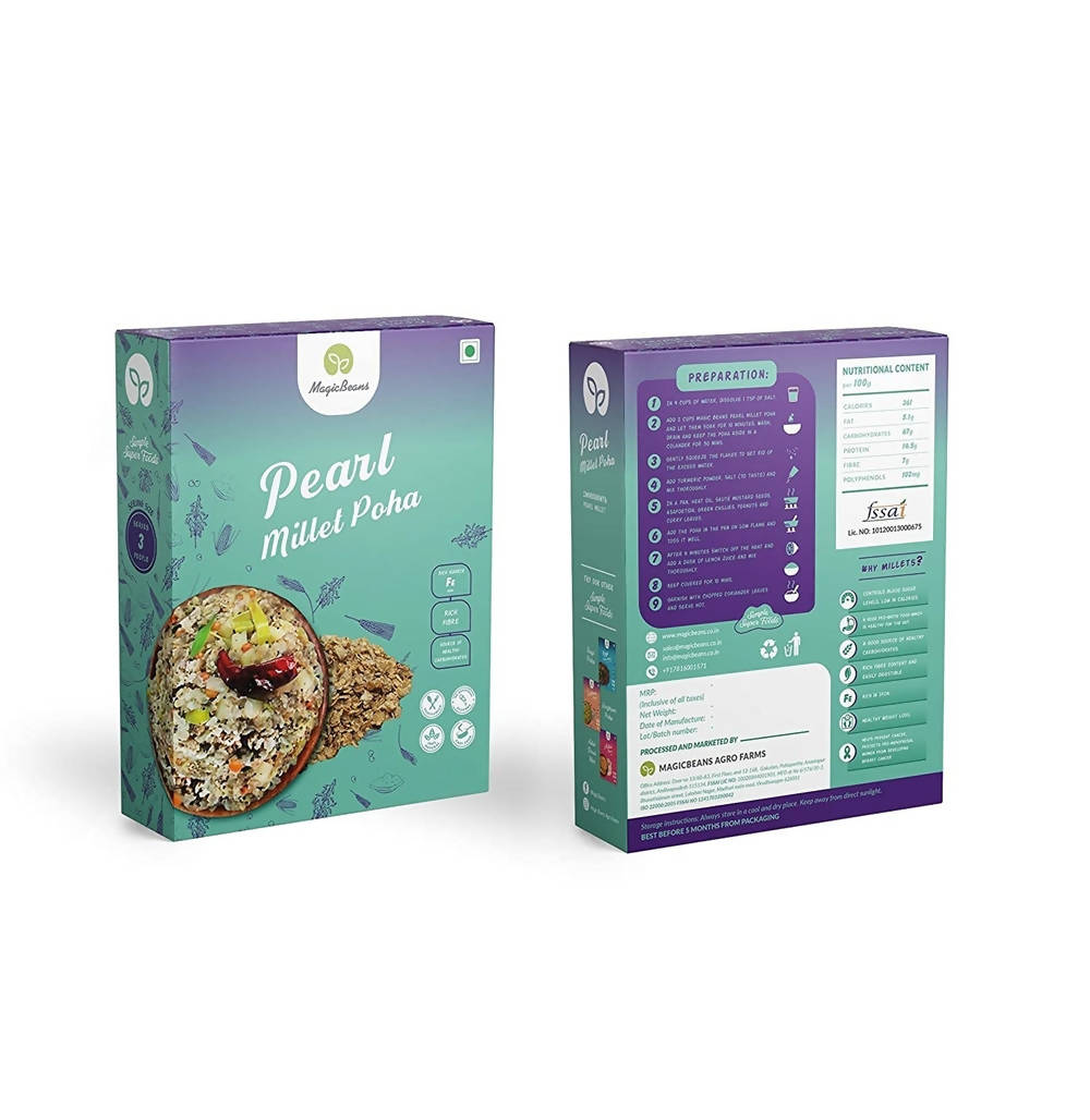 Magicbeans Pearl Millet/ Bajra Poha